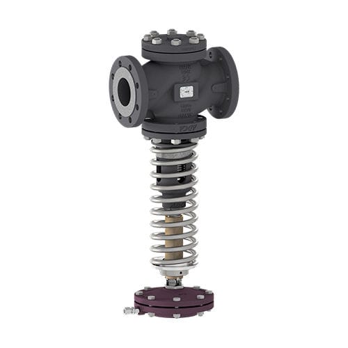 Diaphragm valve - PS46 - VALSTEAM ADCA Engineering S.A. - pilot-operated / pressure sustaining / for steam