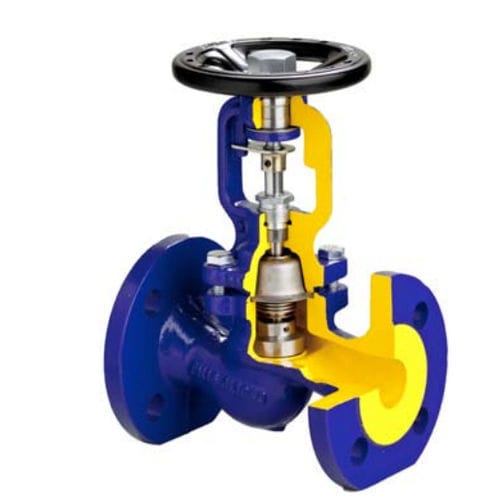 Valve with bellows seal - 234 - VARIMEX-VALVES Poland Sp.z.o.o. - globe / with handwheel / for water