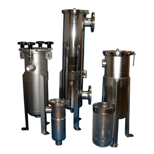 Bag filter housing - BFG series - Voigt GmbH - for liquids / stainless ...