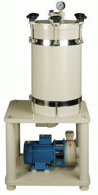 Bag filter housing - VB series - Voigt GmbH - for liquids / polypropylene / sanitary