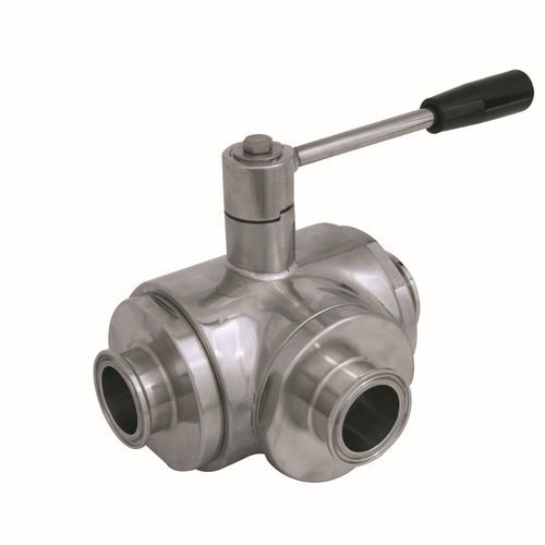 Ball valve - SFT/SFL - AERRE INOX Srl - manual / stainless steel / PTFE