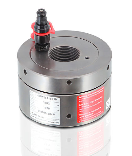 Bearing hydraulic nut - AS Tech Industrie- und Spannhydraulik GmbH - with spacer plate