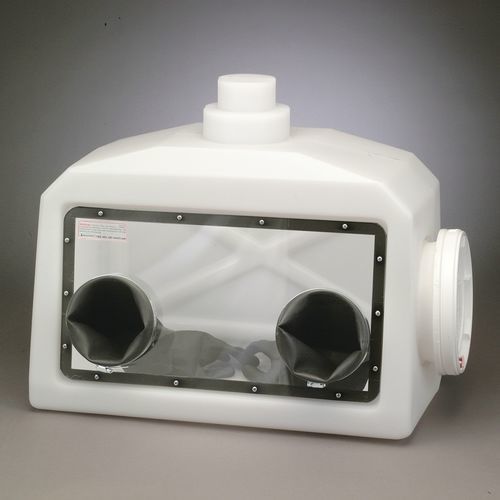 Containment glove box - H5002 seires - Bel-Art Products - for laboratory applications / acrylic
