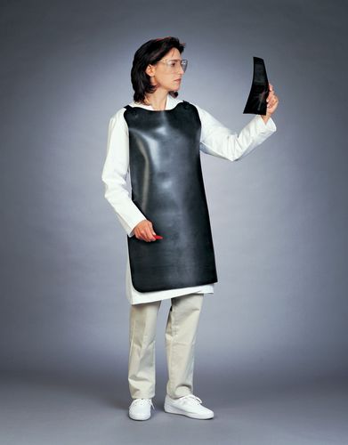 Work apron - F24602-0000 - Bel-Art Products - radiation-resistant / black
