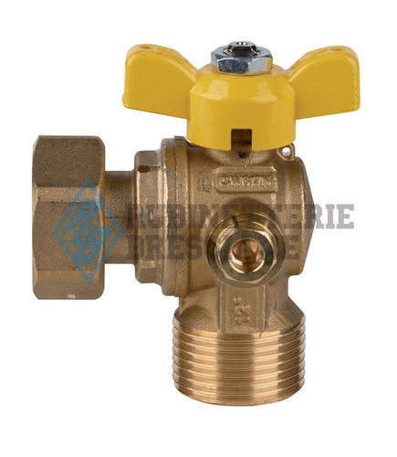 Ball valve - 9079 - BONOMI GMBH - manual / for gas / male-female