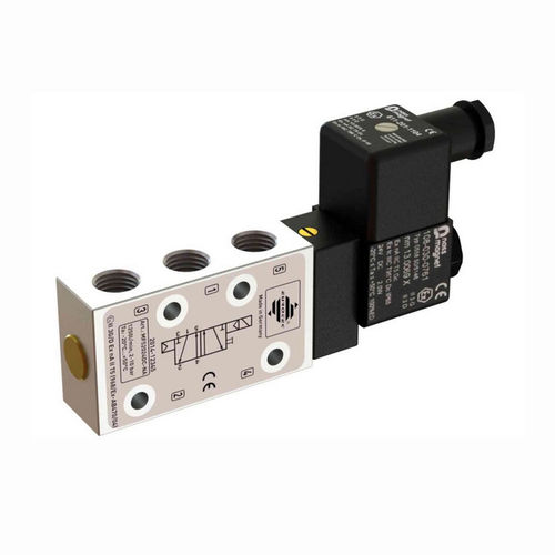 Pilot-operated solenoid valve - MF2-NA series - EUROTEC Antriebszubehör GmbH - 5-way / air / in-line