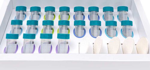 Filter test kit - PURASPIN&reg; - FILTROX AG - apparent opening size (AOS) / manual / for liquids