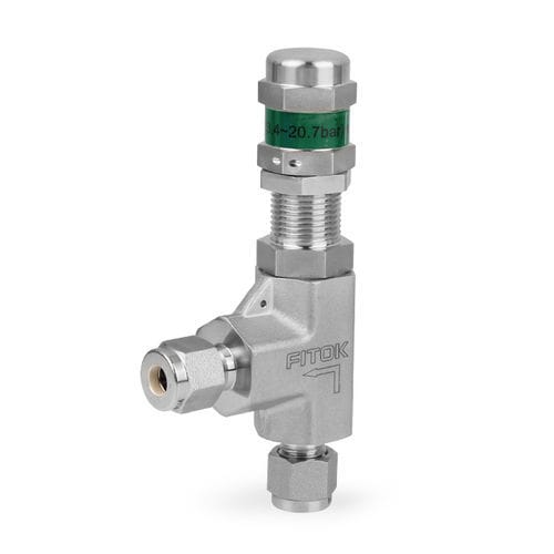 High-pressure relief valve - RVSS-FL4-6-F - FITOK GmbH - stainless steel / FKM / proportional