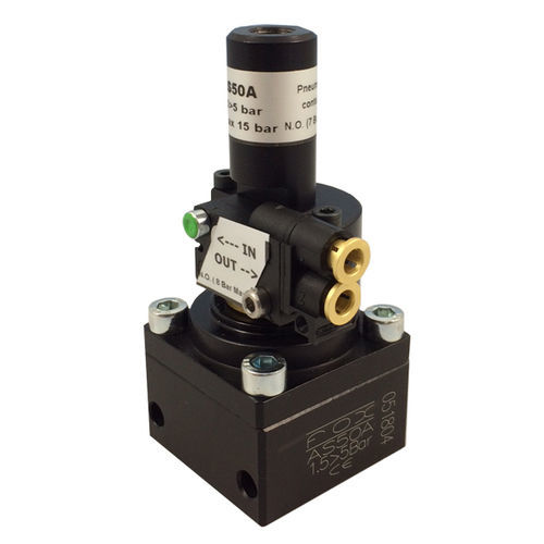 Piston pressure switch - AS5 Series - Fox S.r.l. - diaphragm / NC / for air