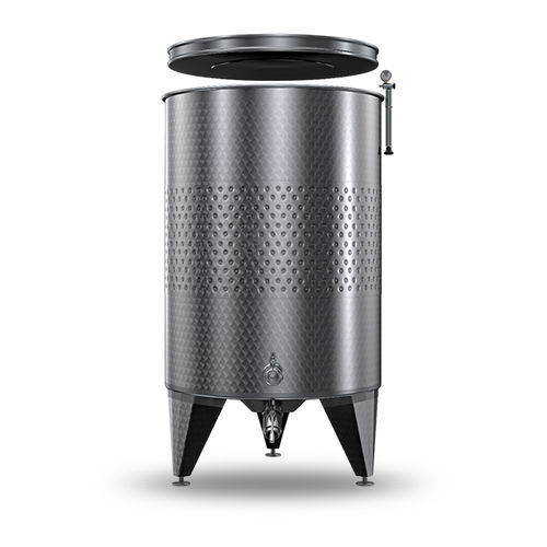 Liquid vessel - SPABPTR - F.lli Marchisio & C. s.p.a. - for food products / stainless steel / cylindrical