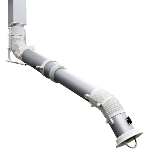 Fixed extraction arm - MiniTEX - Fumex - ceiling-mounted / wall-mounted / flexible