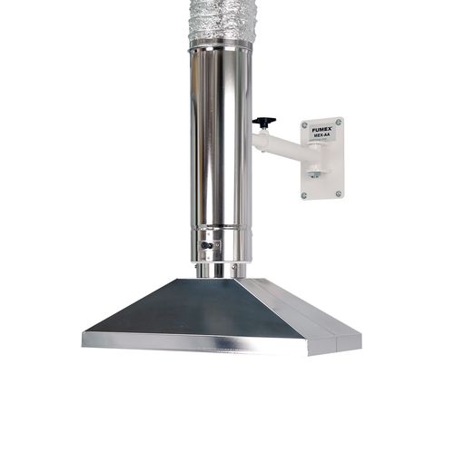 Fixed extraction arm - MEX AA - Fumex - wall-mounted / flexible / telescopic