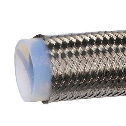Foodstuff hose - 319348 series - GECITECH SAS - stainless steel / PTFE / transfer