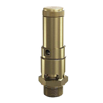Gas safety valve - 810 series - Goetze KG - for compressed air / for tanks / compact