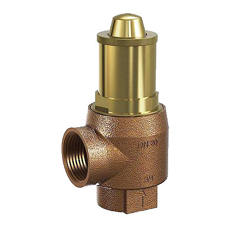 Hot water safety valve - 651mWIK series - Goetze KG - for tanks / for water systems / threaded