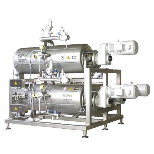 Scraped surface heat exchanger - Consistator® MD series - Gerstenberg Schröder - water/water / gas/gas / stainless steel