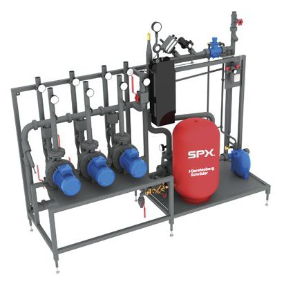 Plate heat exchanger - GS-609-GB  - Gerstenberg Schröder - water/water / compact / on skid
