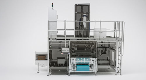 Bulk butter case packer - Gerstenberg Schröder - horizontal / fully-automatic / semi-automatic