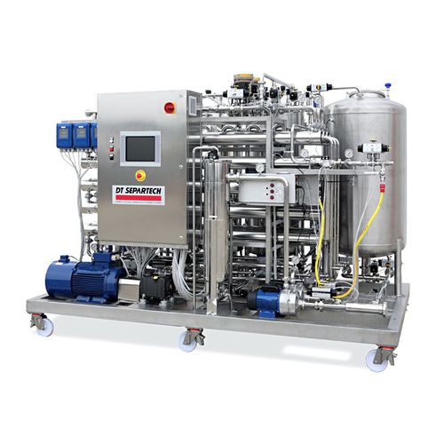 PLC tartric stabilization unit - DT - DELLA TOFFOLA GROUP - for the wine industry