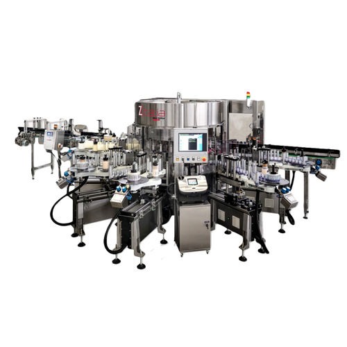 Automatic labeller - Z-Adhesive - DELLA TOFFOLA GROUP - for the beverage industry / for self-adhesive labels / rotary