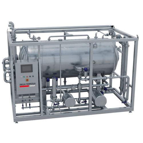 CO2 batch blender - DELLA TOFFOLA GROUP - for the beverage industry / automatic / in-line