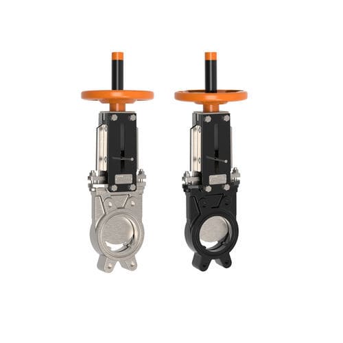 Knife gate valve - V30 series - Doruk Endustri Ltd. - manual / for wastewater / wafer