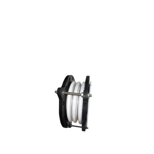 PTFE pipe expansion joint - K200  - Doruk Endustri Ltd. - round / flange / axial