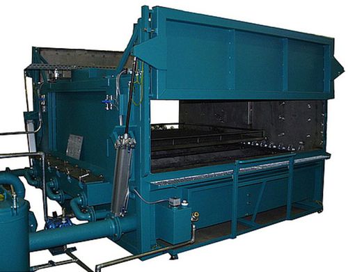 Spray washing machine - 3500 - D.W. Renzmann Apparatebau - solvent / automatic / stainless steel