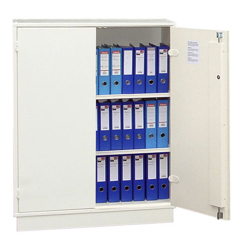 Office cabinet - AD1204 - Ecosafe S.A. - floor-mounted / shelf / double-door