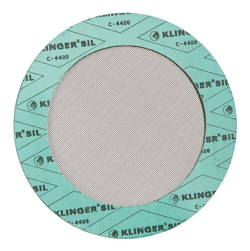 Flat gasket - Möller Industrietechnik GmbH - stainless steel / mesh / for gas pipes