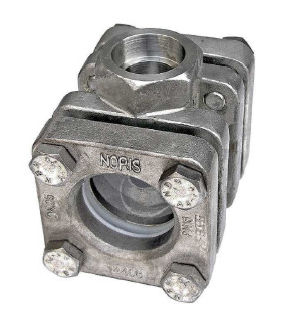 Stainless steel sight glass - Bauform 880-SOW - NORIS Armaturen Burkenstein GmbH & Co. KG - weld-on
