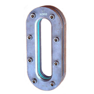 Vessel sight glass - Bauform 225 - NORIS Armaturen Burkenstein GmbH & Co. KG - borosilicate glass / flange