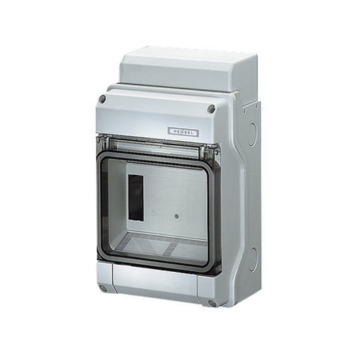 DIN rail electrical enclosure - KV 9106 - Hensel - polystyrene / circuit breaker