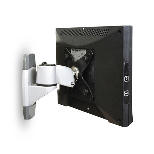 Wall-mounted monitor mount - VESA 75/100 - ELCOM - flexible