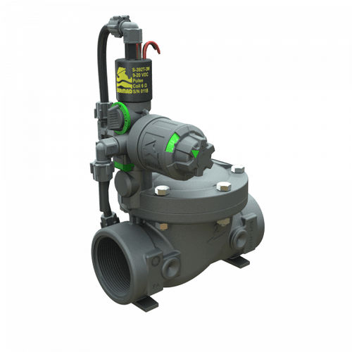 Diaphragm valve - IR-22T-55-3W-X - BERMAD CS Ltd - electric / adjustment / pilot