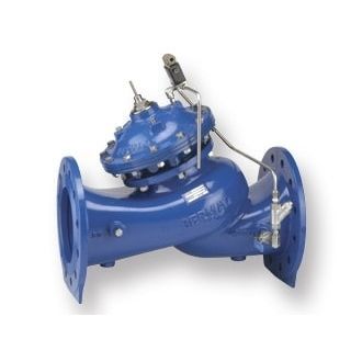 Diaphragm valve - WW-710 - BERMAD CS Ltd - electric / hydraulically-operated / for control