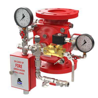 Floating ball valve - FP-400E-2M - BERMAD CS Ltd - electrically-operated / hydraulic / regulating