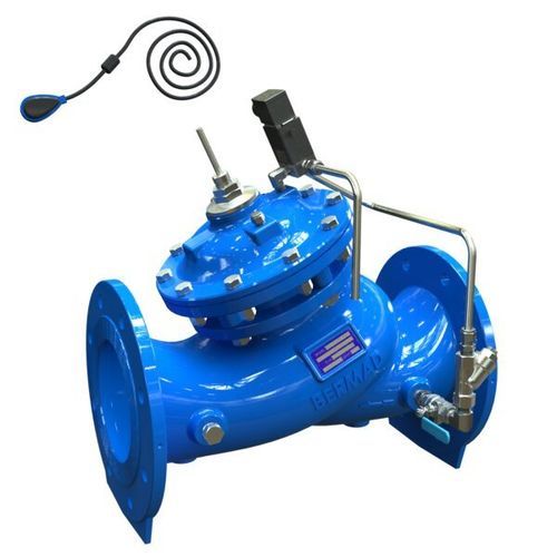 Plug valve - 750-65 - BERMAD CS Ltd - hydraulically-operated / float / electric