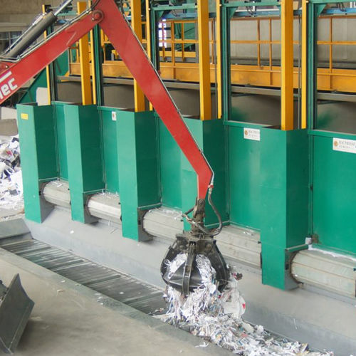 Modular conveyor belt - P  - MACPRESSE EUROPA SL - medium / steel / paper