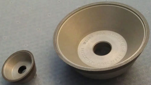 Surface treatment wheel - WEISS AG - tapered / peripheral / CBN