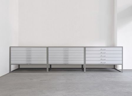 Office cabinet - Schellmann - Otto Kind GmbH & Co. KG - with legs / with drawer