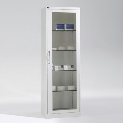 Storage cabinet - Otto Kind GmbH & Co. KG - floor-mounted / hinged door / single door