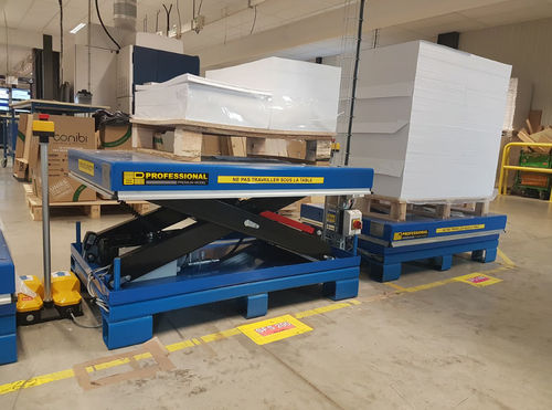 Scissor lift table - Static single scissor table - Pronomic AB - electric / stationary / for heavy loads