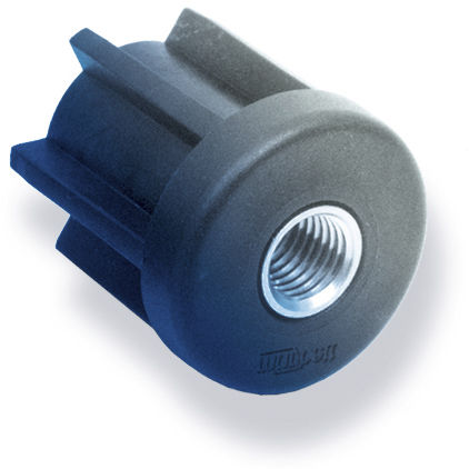 Threaded insert - GR series - Technische Antriebselemente GmbH - brass / round / for machines