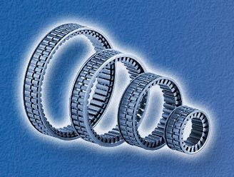 滚柱式飞轮保持架