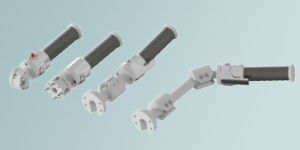 Pull handle - Tecnologie Speciali Applicate - adaptable / stainless steel