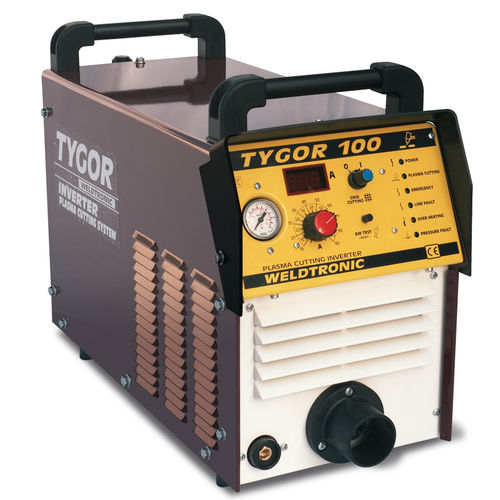 Manual plasma cutter - TYGOR 100 - WELDTRONIC SRL - inverter