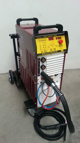MMA welder - POCKI DSP 300 - WELDTRONIC SRL - TIG / three-phase / mobile