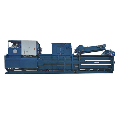 Cardboard baling press - Albamat 900 V5-Z1 - abba-Pressen Vertriebs GmbH & Co KG - for paper / for plastics / for waste