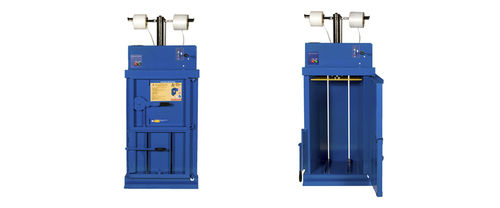 Waste baling press - Abba 40 - abba-Pressen Vertriebs GmbH & Co KG - vertical / front-loading / compact